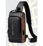 USB Sling Bag for Daily Carry and Gadget Convenience, Compact Utility Bag for Travel, Casual Use, Office Essentials and Promotional Corporate Gifting